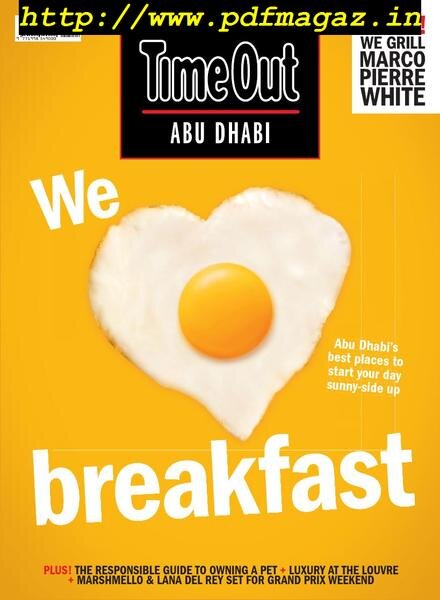TimeOut Abu Dhabi – October 09, 2019 Cover