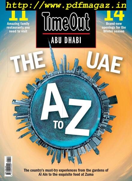 TimeOut Abu Dhabi – September 11, 2019 Cover
