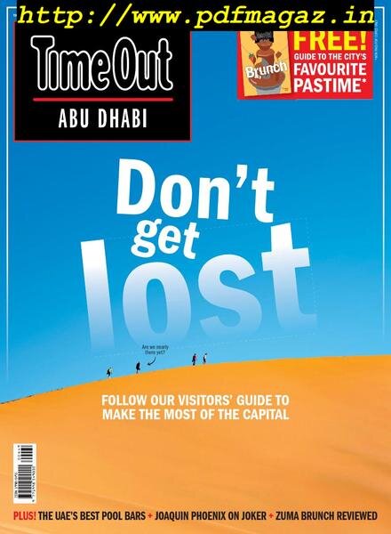 TimeOut Abu Dhabi – September 25, 2019 Cover
