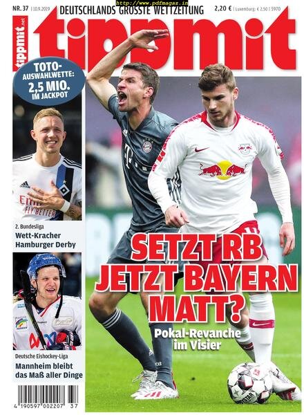 Tippmit – 10. September 2019 Cover