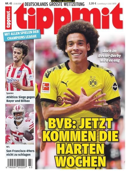 Tippmit – 22 Oktober 2019 Cover