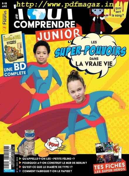 Tout Comprendre Junior – novembre 2019 Cover