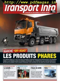 Transport Info – 11 octobre 2019
