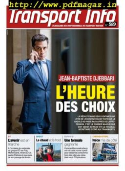 Transport Info – 13 septembre 2019
