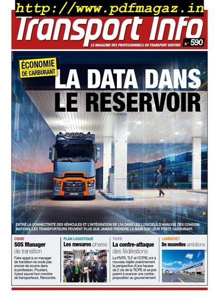 Transport Info – 27 septembre 2019 Cover