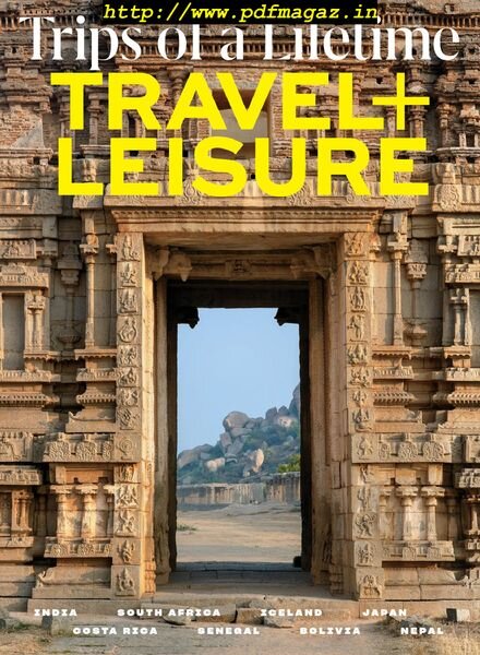Travel+Leisure USA – November 2019 Cover