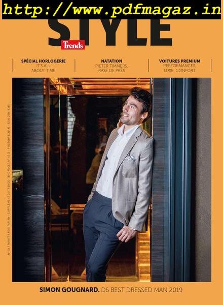 Trends Style – 3 Octobre 2019 Cover