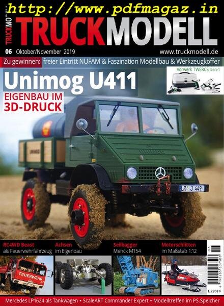Truckmodell – September 2019 Cover