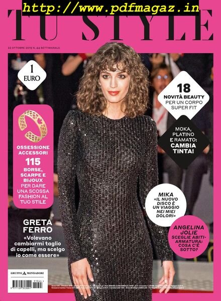 Tu Style – 22 ottobre 2019 Cover