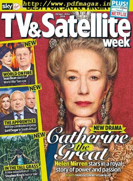 TV & Satellite Week – 28 September 2019 Cover