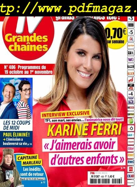 TV Grandes chaines – 14 Octobre 2019 Cover