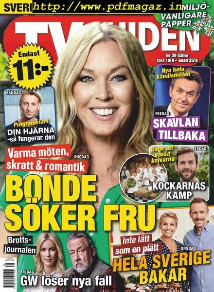 TV-guiden – 19 September 2019 Cover