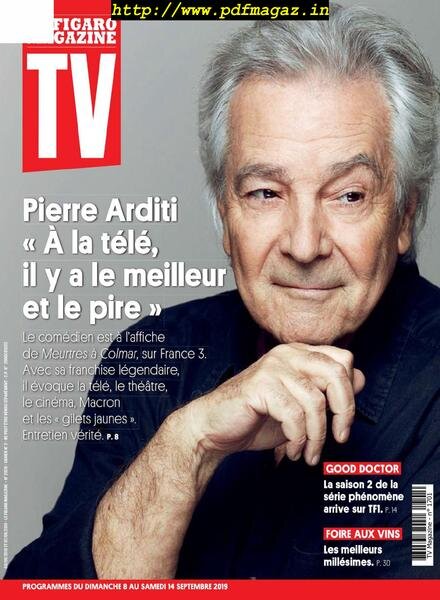 TV Magazine – 8 Septembre 2019 Cover