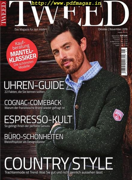 Tweed – Oktober-November 2019 Cover