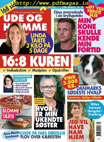 Ude og Hjemme – 18 september 2019 Cover