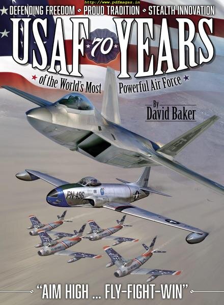 USAF 70 Years of the World’s Most Powerful Air Force – September 2019 Cover