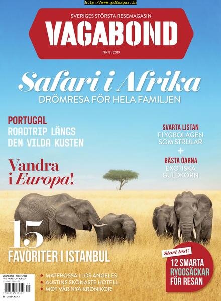 Vagabond – 26 september 2019 Cover