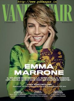Vanity Fair Italia – 30 ottobre 2019