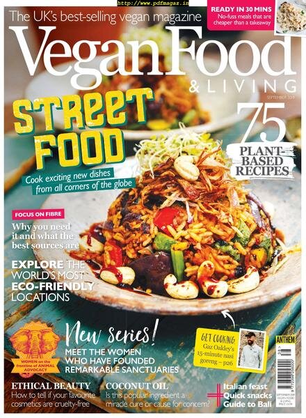 Vegan Food & Living – September 2019 Cover