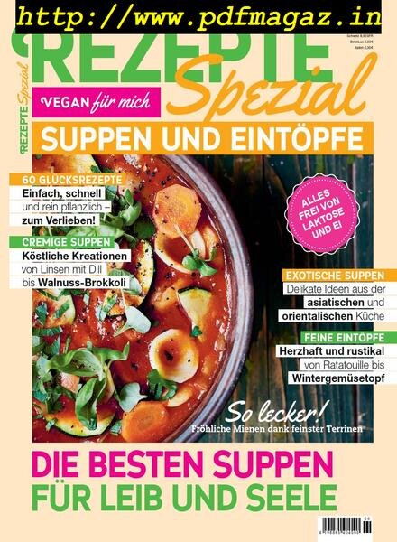 Vegan fur mich – Oktober 2019 Cover