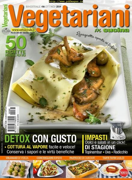 Vegetariani in Cucina – ottobre 2019 Cover