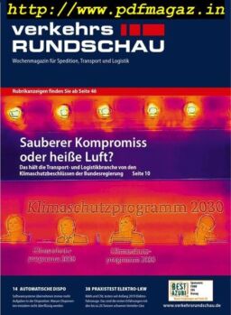 VerkehrsRundschau – 24 September 2019