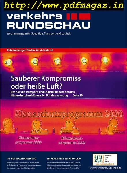 VerkehrsRundschau – 24 September 2019 Cover