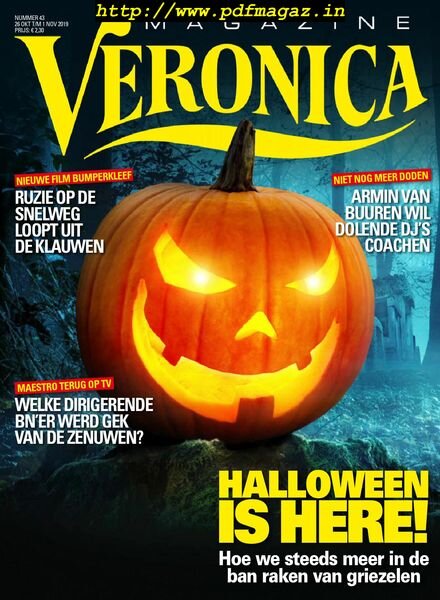 Veronica Magazine – 26 oktober 2019 Cover