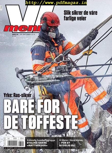Vi Menn – 18 oktober 2019 Cover