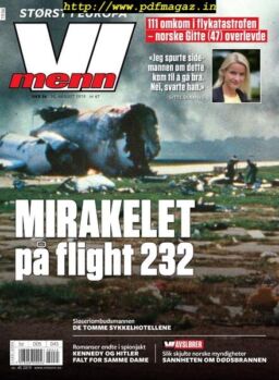 Vi Menn – 30 august 2019