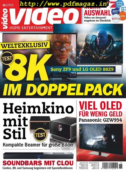 Video – November 2019 Cover