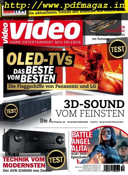 Video – September 2019 Cover