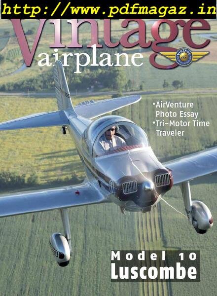 Vintage Airplane – January-February 2017 Cover