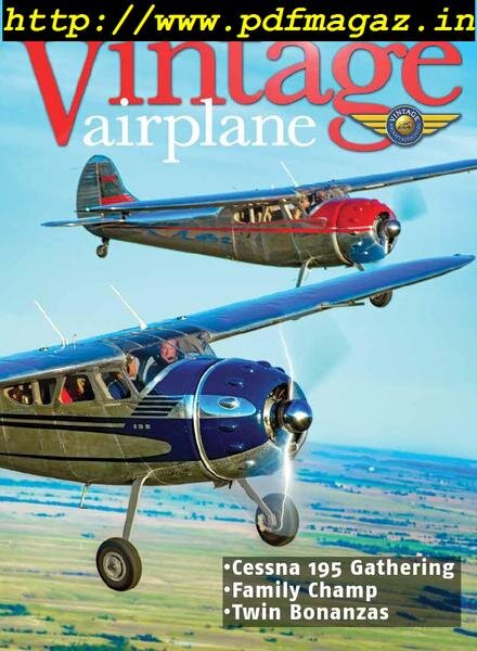 Vintage Airplane – March-April 2018 Cover