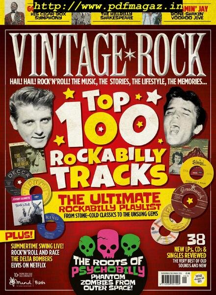 Vintage Rock – November-December 2019 Cover