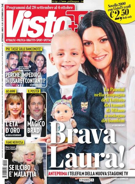 Visto Tv – 24 settembre 2019 Cover