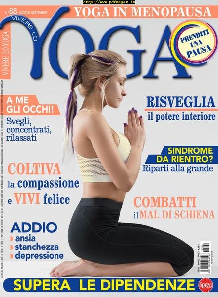 Vivere lo Yoga – agosto 2019 Cover