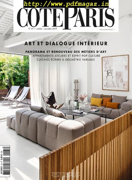 Vivre Cote Paris – octobre 2019 Cover