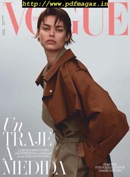 Vogue Espana – noviembre 2019 Cover