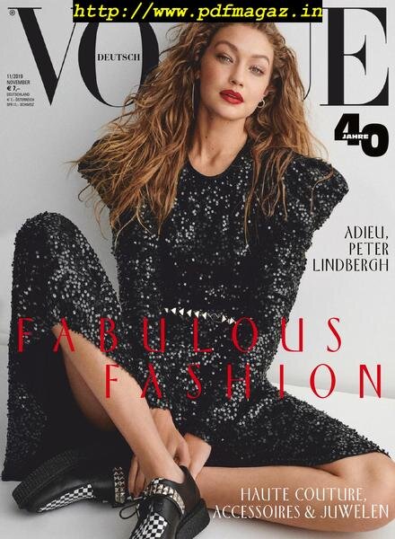 Vogue Germany – November 2019 Cover