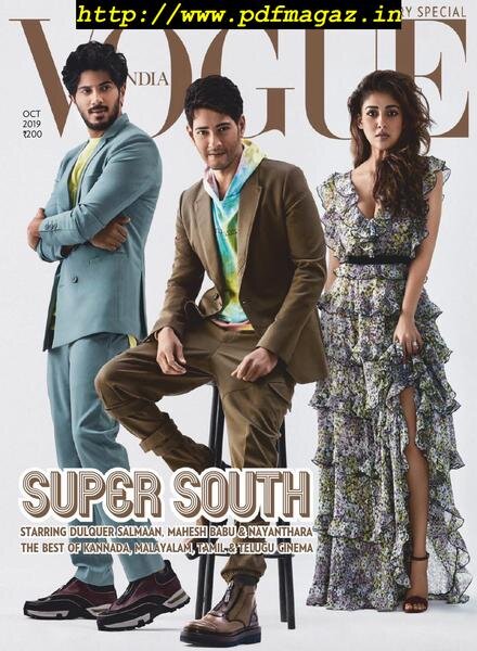 Vogue India – October 2019 Cover