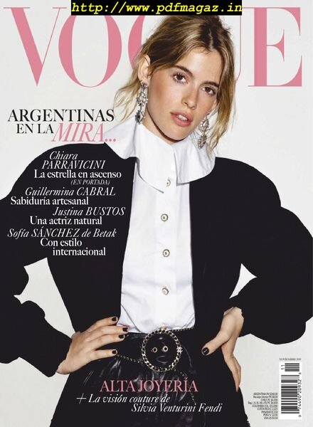 Vogue Latinoamerica – noviembre 2019 Cover