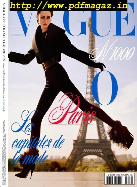 Vogue Paris – septembre 2019 Cover