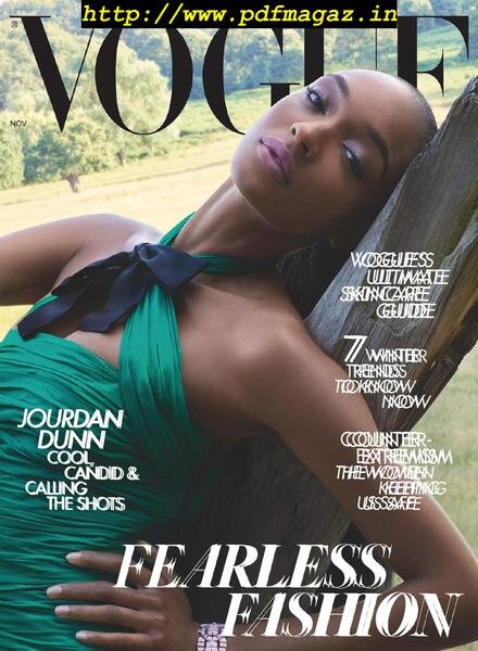 Vogue UK – November 2019 Cover