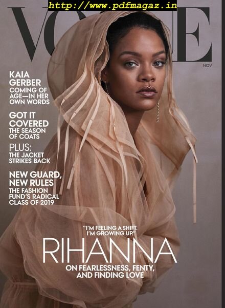 Vogue USA – November 2019 Cover