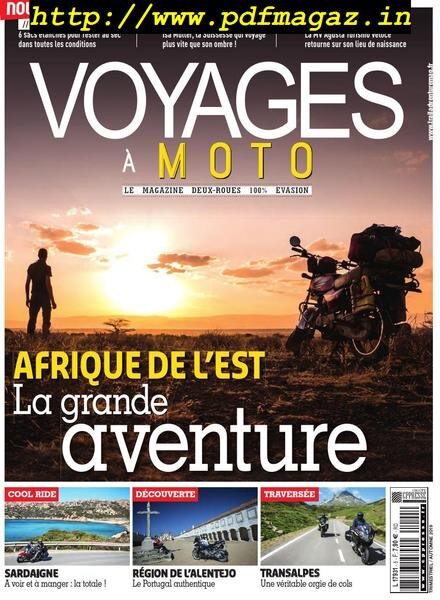 Voyages a Moto – aout 2019 Cover