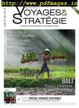 Voyages & Strategie – septembre 2019