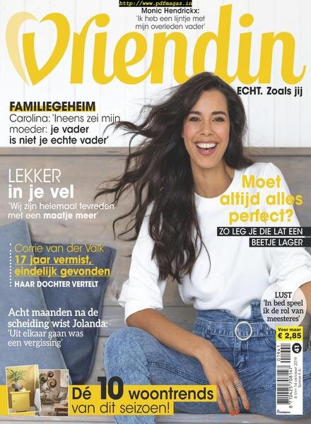 Vriendin – 09 oktober 2019 Cover