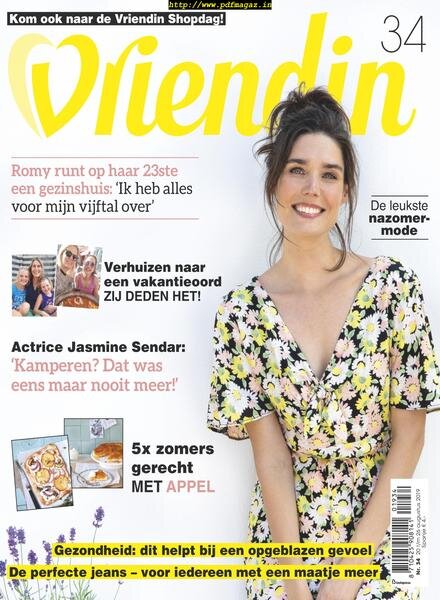 Vriendin – 21 augustus 2019 Cover