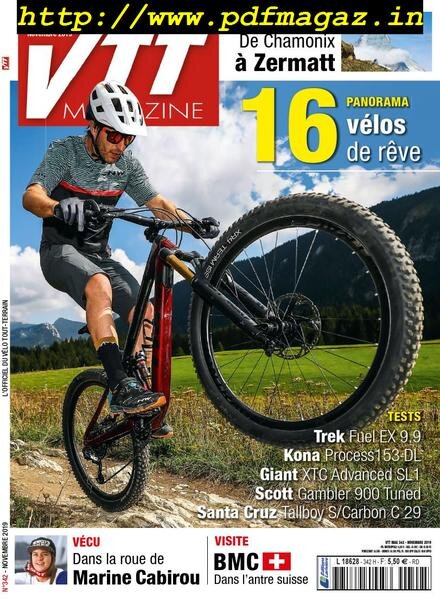 VTT Magazine – novembre 2019 Cover